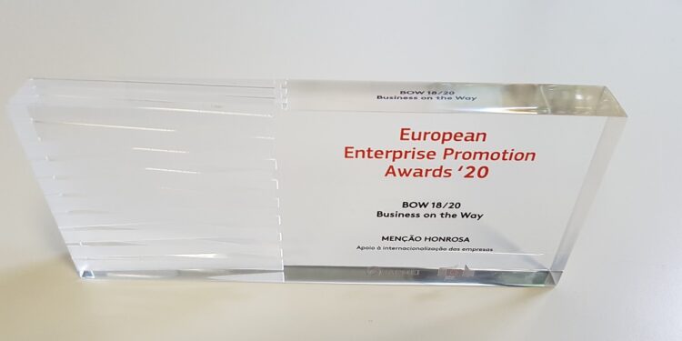 Projeto BOW recebe Menção Honrosa nos European Enterprise Promotion Awards 2020