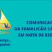 FAMALICÃO CANAL EMITIU NOTA DE REDAÇÃO