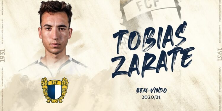 Tobias Zarate assina pelo FC Famalicão