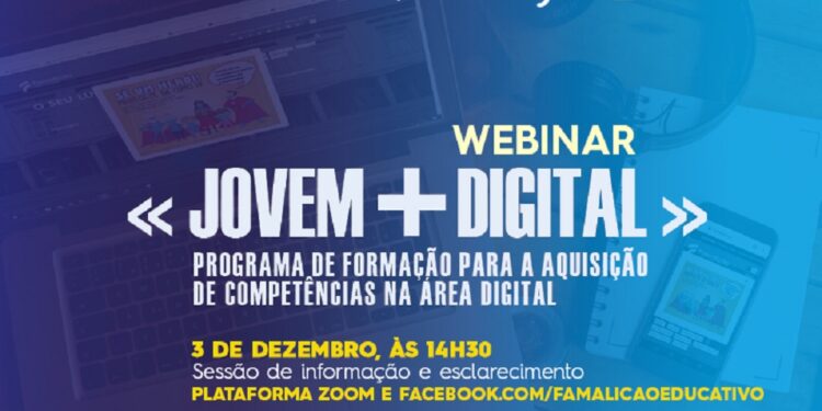 Famalicão promove webinar sobre o novo programa de formação Jovem + Digital