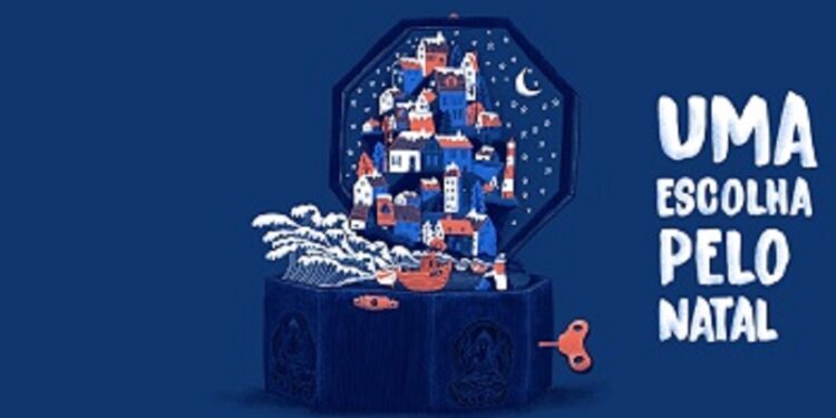 A Biblioteca Municipal e os autores Maria Andrade Paiva e Paulo Gonçalves presenteiam todos os leitores com o conto “Uma escolha pelo Natal”