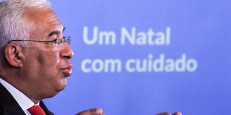 Natal: António Costa deixa apelo às famílias portuguesas