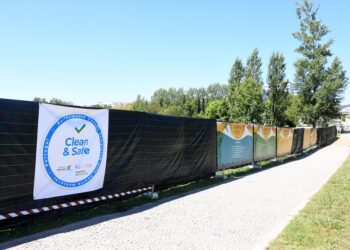 Recinto do Anima-te distinguido com o selo “Clean & Safe”