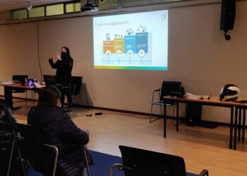 Sessão de sensibilização e demostração no âmbito do Projeto Pense Indústria I4.0