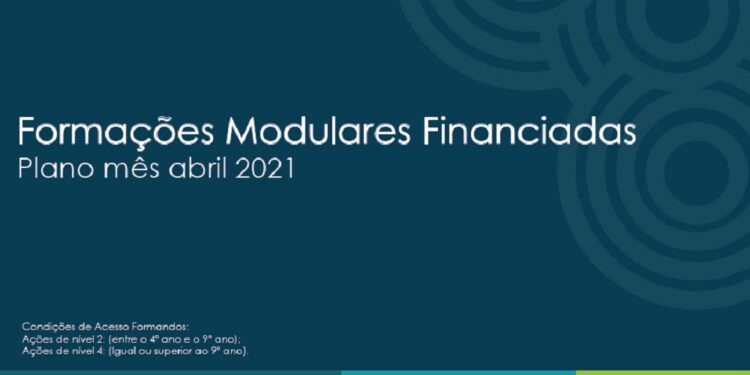 PLANO DE FORMAÇÃO DE ABRIL DISPONIVEL PARA ACOLHER TODOS