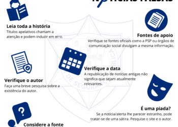 PSP lança alerta à população sobre Notícias Falsas