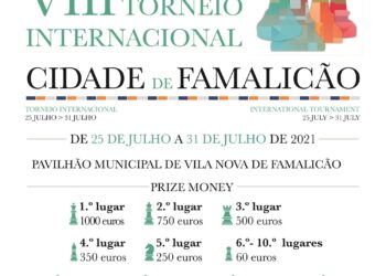 VIII Torneio Internacional de Xadrez está de regresso