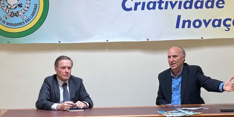 Jorge Paulo Oliveira visitou Associação de Moradores das Lameiras