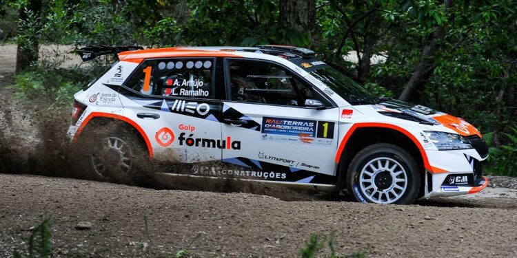 Pódio na abertura do campeonato