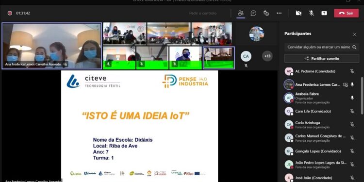 Didáxis – Obteve o 3º Lugar no concurso “Isto é uma Ideia – IoT” na final regional do CITEVE