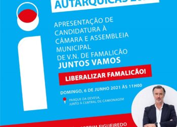 Núcleo de Iniciativa Liberal de Famalicão, apresenta os Candidatos Autárquicos no próximo domingo
