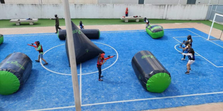 Uma semana de Paintball cheia de aventuras