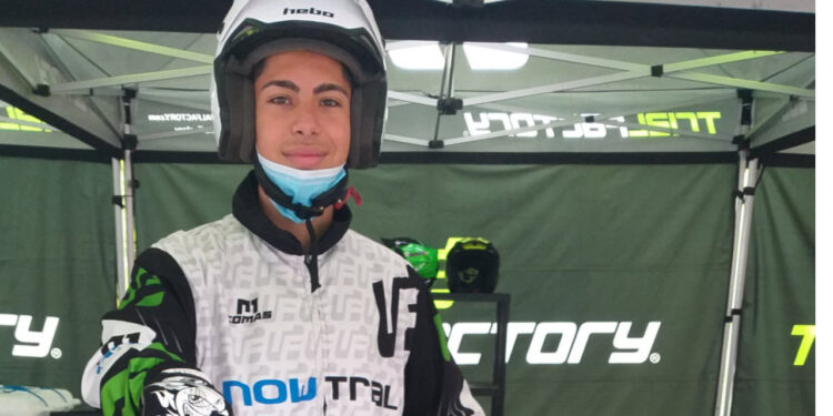 Ballas Júnior participou na prova Trial em La Foz de Morcín