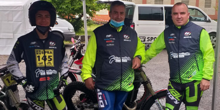 Ballas Júnior participou na prova Trial em La Foz de Morcín