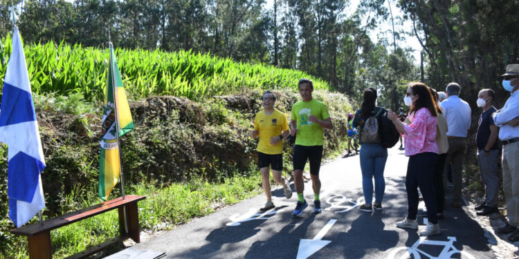 Famalicenses e poveiros já usam Via Ciclo Pedonal