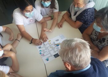 Didaxis – Alunos promoveram atividade com Séniores.