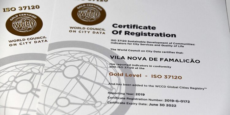 Cidade de Famalicão recebe certificação internacional em qualidade de vida