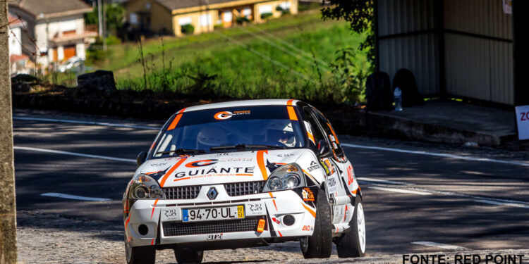 João Pedro Sousa e Tiago Silva no Rali de Santo Tirso 2021