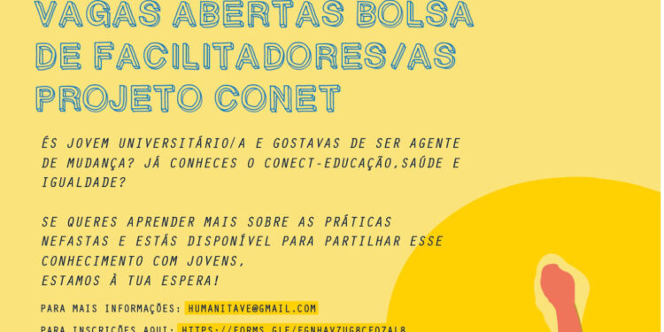 Projeto Conect – Educação, Saúde e Igualdade, dirigida a jovens.