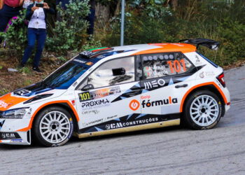 Armindo Araújo em destaque no Rali de Santo Tirso