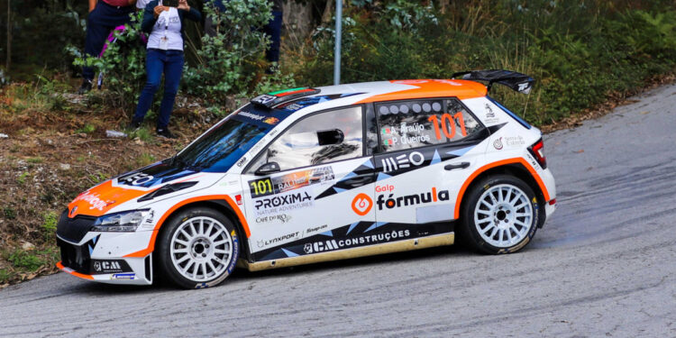 Armindo Araújo em destaque no Rali de Santo Tirso