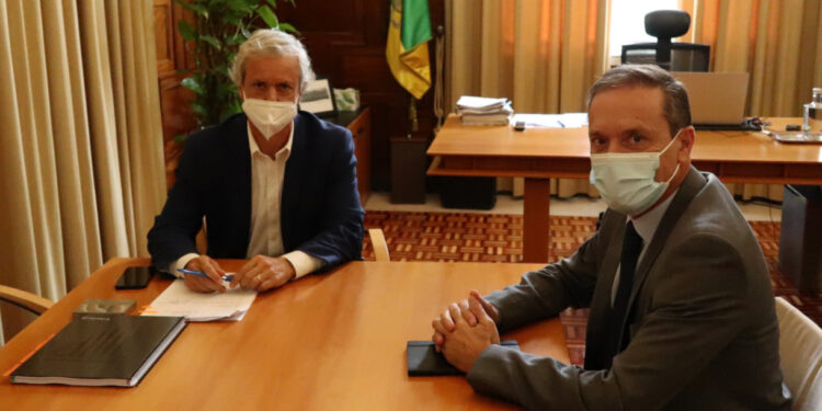 Deputado Jorge Paulo Oliveira reuniu com Mário Passos