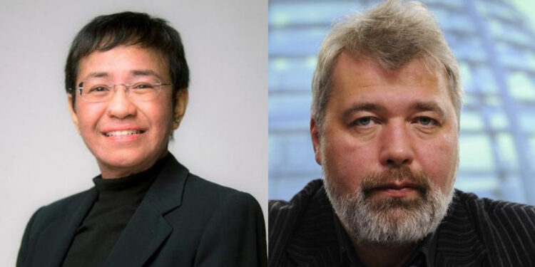 Nobel da Paz para dois jornalistas