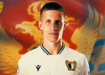 Jogador do Famalicão Nemanja Perovic convocado para a Seleção de Montenegro