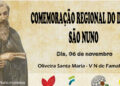 Comemoração Regional do dia de São Nuno em Oliveira Santa Maria