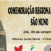 Comemoração Regional do dia de São Nuno em Oliveira Santa Maria