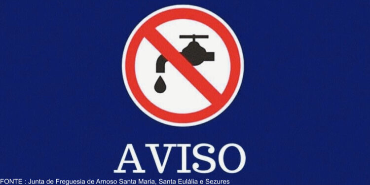 Higienização dos reservatórios de água em Arnoso Santa Maria, Santa Eulália e Sezures