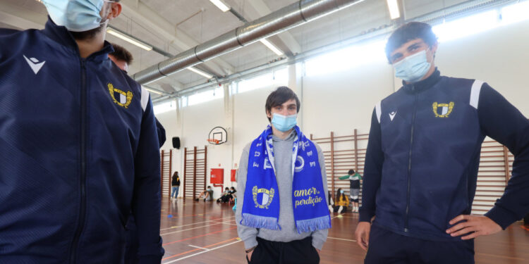 Uma tarde de sorrisos na Escola Secundária D. Sancho I