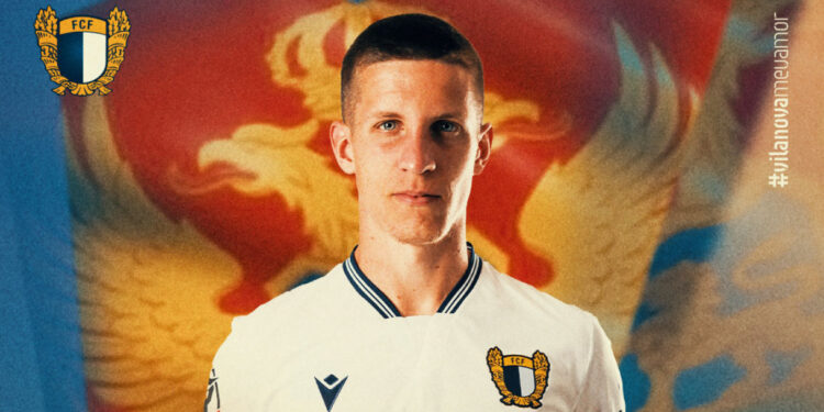 Nemanja Perovic chamado à seleção sub-21 de Montenegro