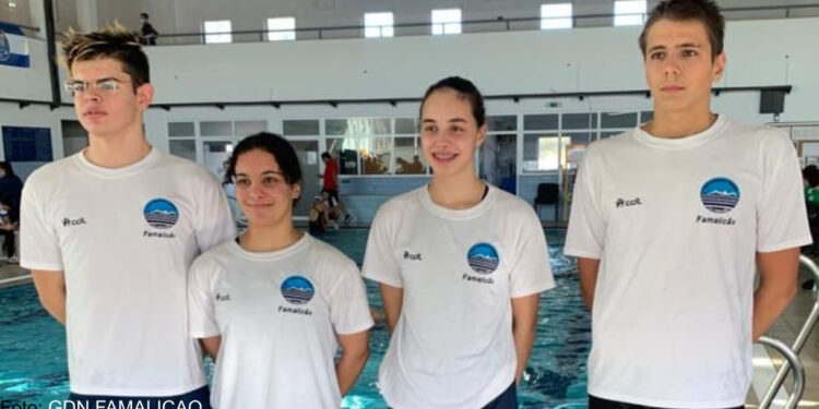 GD Natação Famalicão conquista recordes nacionais