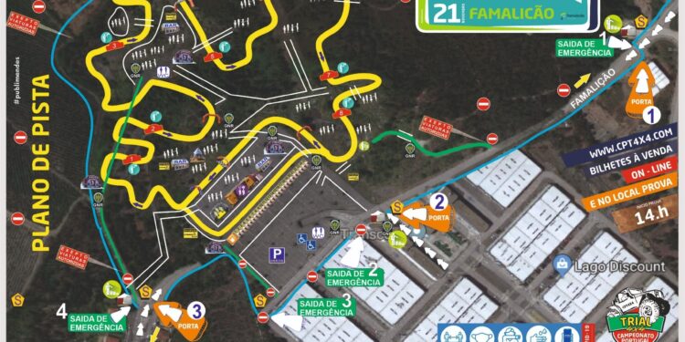 Trial 4×4 de volta a Famalicão
