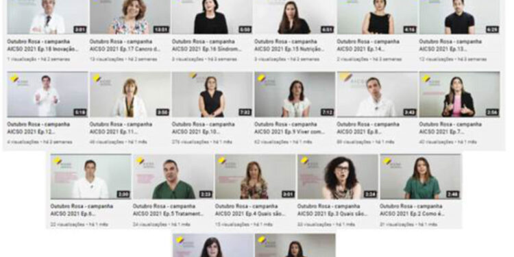 AICSO lança 19 vídeos informativos para viver com e para além do cancro da mama