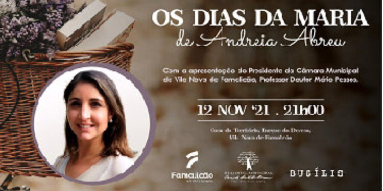 Autora famalicense Andreia Abreu lança o livro “Os dias da Maria” na Casa do Território
