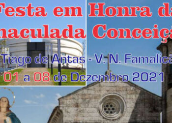 Festa em honra da Imaculada Conceição em S. Tiago de Antas