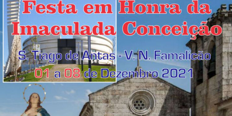 Festa em honra da Imaculada Conceição em S. Tiago de Antas