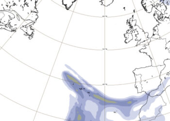 Sulfatos com origem nas emissões do vulcão de La Palma atingem os Açores