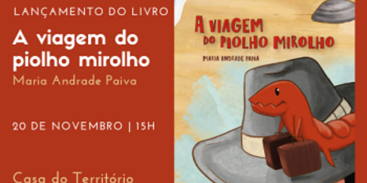 Famalicense Maria Andrade Paiva lança livro infantil “A viagem do piolho mirolho”