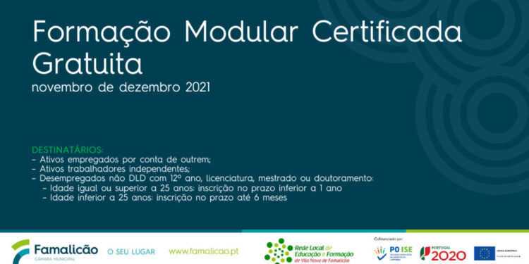 Formação financiada gratuita disponível