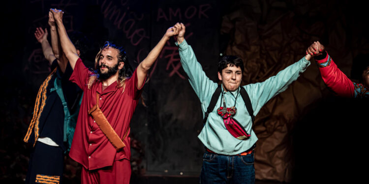 A magia do circo de Natal com Aquarela