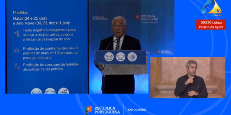 Novas medidas para o Natal e Ano Novo