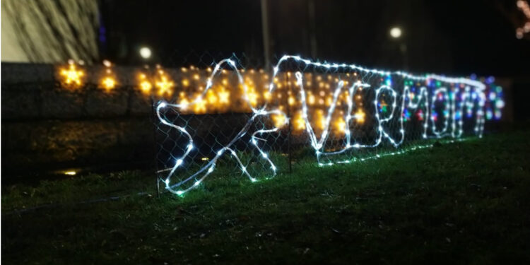 Iluminação de Natal na Freguesia de Vermoim