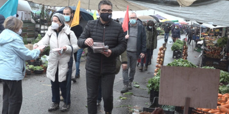 Candidatos do BE por Braga visitaram Famalicão