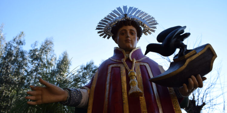 Monte de Sezures encheu para festa de S. Vicente