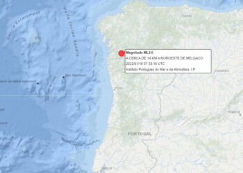 Sismo de magnitude 2.6 sentido em Monção