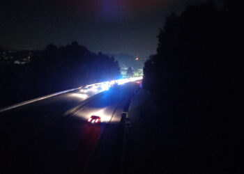 Acidente entre duas viaturas na Variante Nascente de Famalicão