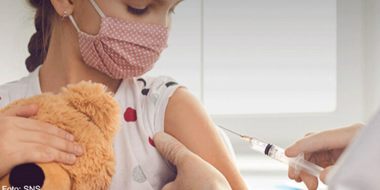 Registados 154 mil pedidos de agendamento para vacinar crianças